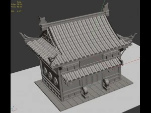gang - warehouse 001 3D Model