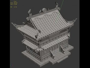 gang - warehouse 002 3D Model