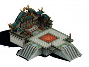 gang - podium 3D Model