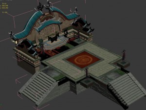 gang - podium 3D Model