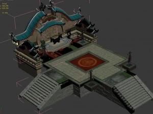 gang - podium 3D Model