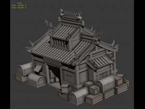 gang - warehouse 01 3D 모델