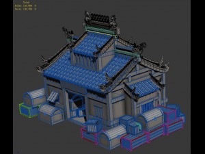 gang - warehouse 01 3D 모델