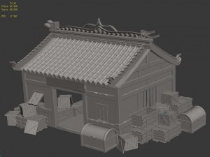gang - warehouse 02 3D 模型