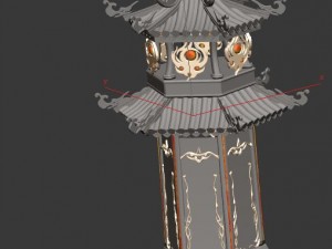 gang - defense tower 01 3D Model
