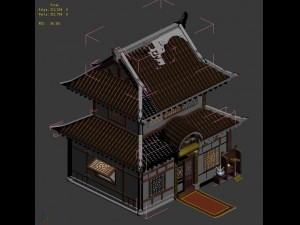 gang building - house 3D Model