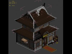 gang building - house 3D Model