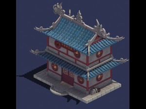 gang - building institute Modelo 3D