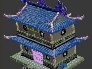gang - building institute Modèle 3D