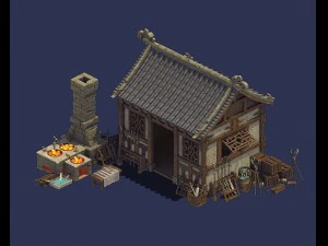 gang - forge 01 Modèle 3D