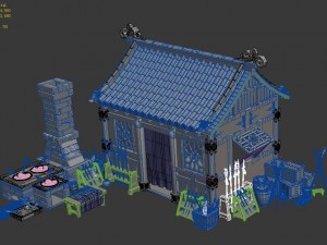 gang - blacksmith shop 01 3Dモデル