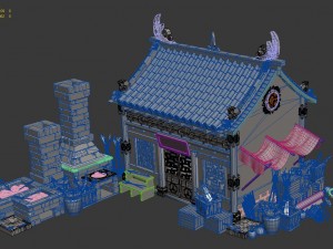 gang - blacksmith shop 02 3D 模型