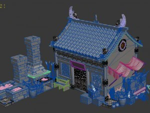 gang - blacksmith shop 02 3D Model