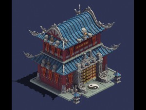 gang - tactical institute 3D Model