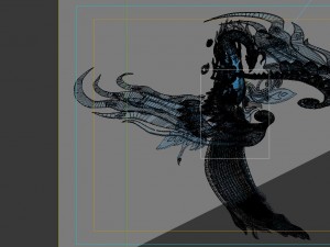game model - bi la city - royal palace statue phoe 3D Model