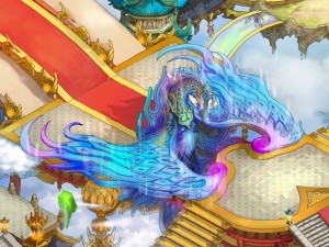 game model - bi la city - royal palace statue phoe 3D Model