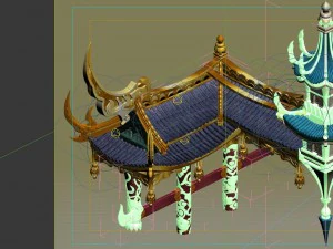 game model - bi la city - royal palace part 3D Model