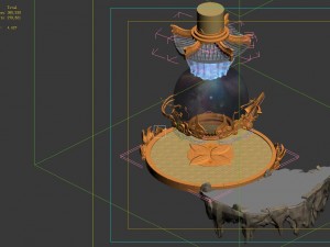 game model - bi la city - royal palace partial 02 3Dモデル