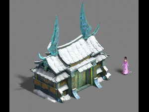 buz ve kar - mimari 01 3D Model