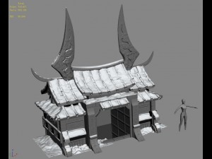 ice and snow - architecture 01 3D-Modell