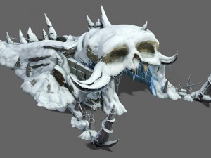 ice and snow - snow strange nest 3D मॉडल