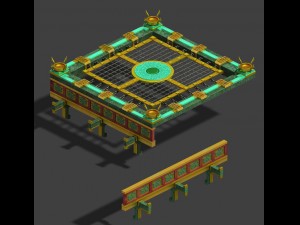 soldier - quartet platform 3Dモデル