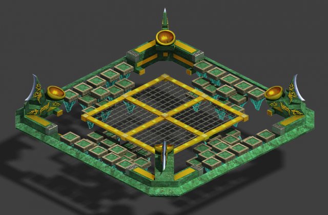 soldier - quartet platform 02 3D Model .c4d .max .obj .3ds .fbx .stl .blend 