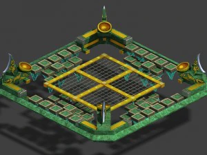 soldier - quartet platform 02 3D Model