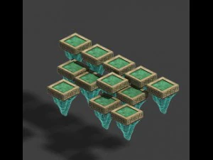 soldier - quartet platform 02 3D Model