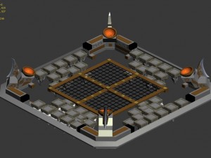 soldier - quartet platform 02 3D Model