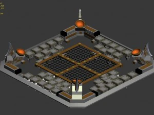 soldier - quartet platform 02 3D Model