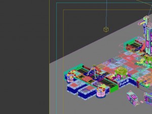 horde - broken stone platform 3D Model