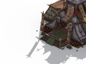 tribe - big tent 3D 模型