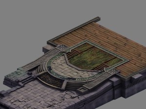 tribal - surface steps 3D-Modell