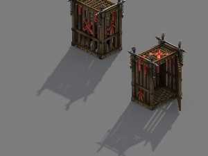 horde - cage 3D Model