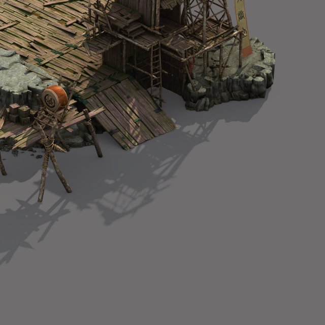 tribe - entrance Modello 3D .c4d .max .obj .3ds .fbx .stl .blend 