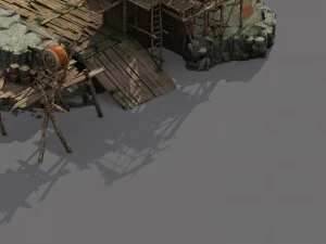 Stamm - Eingang 3D Modell