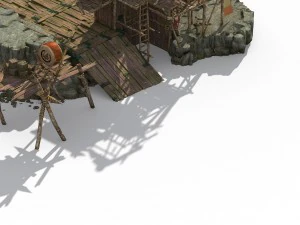 tribe - entrance 3D Model