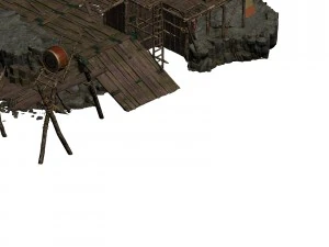 tribe - entrance 3D Model