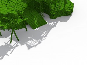 tribe - entrance Modello 3D