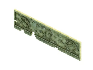 esculturas em pedra residual - drag&atilde;o Modelo 3D