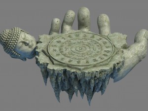 zen - altar 3D Модель