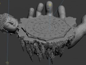 zen - altar 3D Модель
