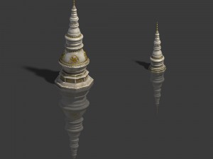 zen - minaret Model 3D