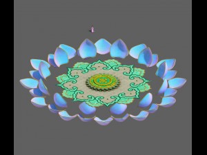 zen - center square 3D मॉडल