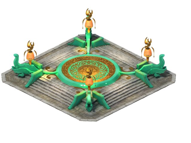 game model - city transfer point back to the city Model 3D .c4d .max .obj .3ds .fbx .stl .blend 