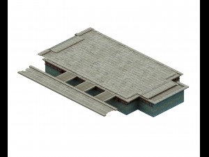 game model - city of large gang architecture 3D 模型