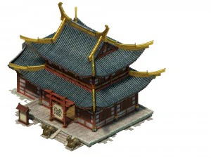 game model - city - pawn shop 3D Model