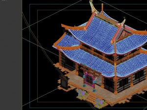 game model - city - pawn shop 3D Model