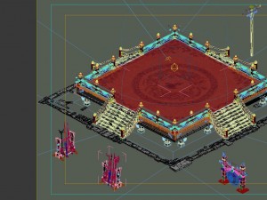 urban architecture - contest ring platform 3D 모델